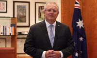 Prime Minister Scott Morrison supports the Red Shield Appeal