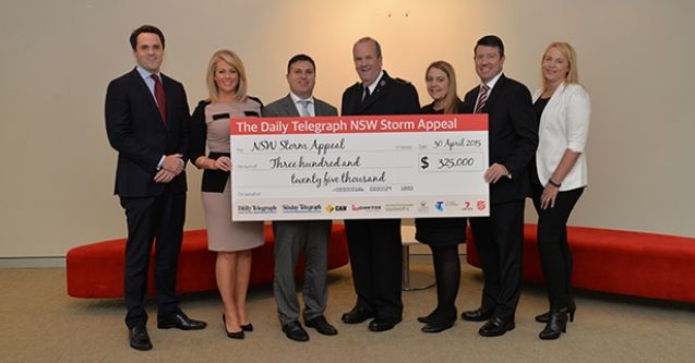  Australians give generously to storm appeal
