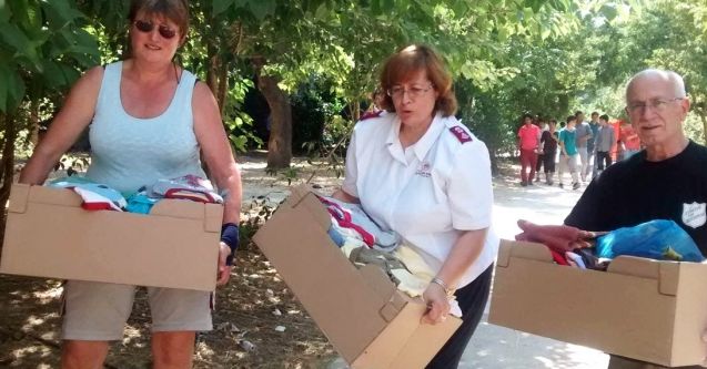 The Salvation Army across Europe assists refugees