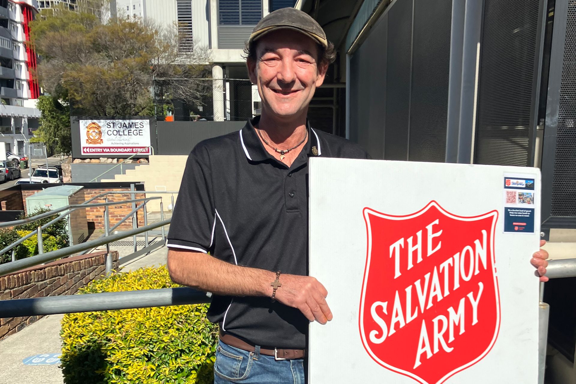 Sean is an enthusiastic volunteer with The Salvation Army’s Streetlevel
